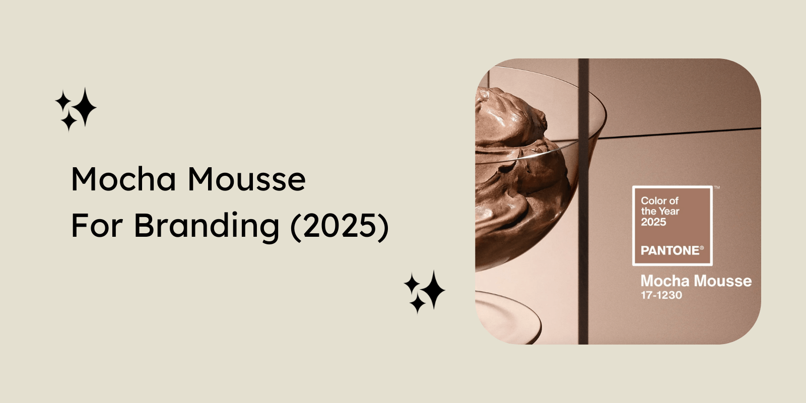 mocha mousse for branding guide