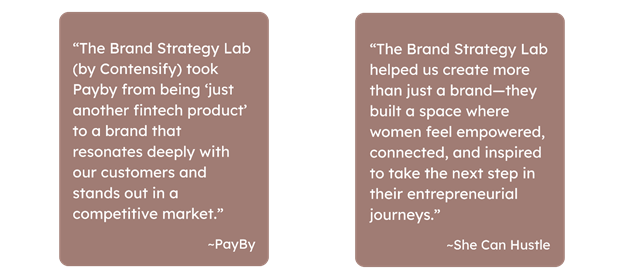 the brand strategy lab - customer reviews