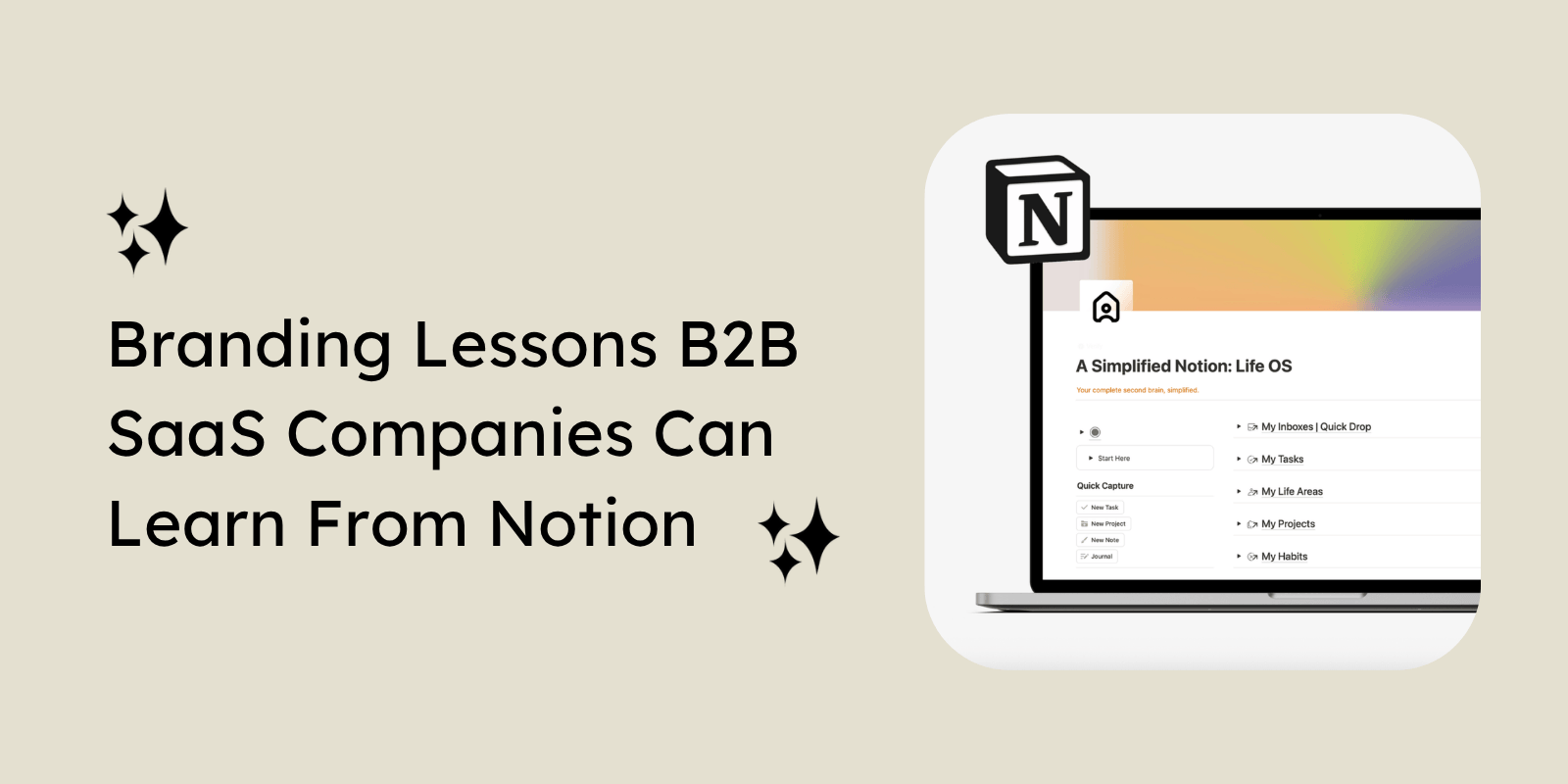 Branding Lessons B2B SaaS Companies Can Learn From Notion