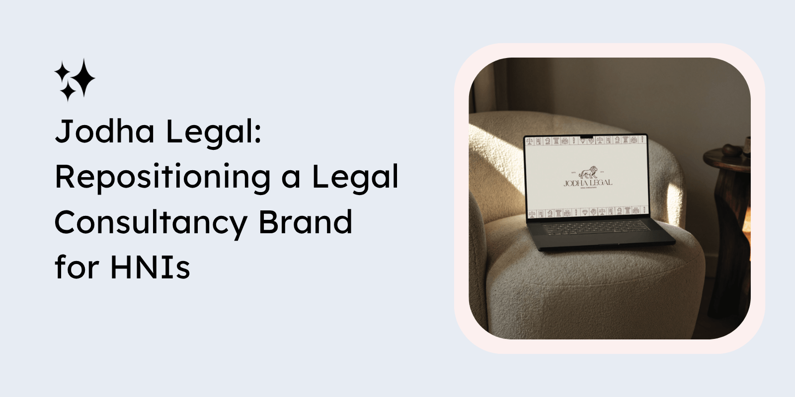 jodha legal branding - services business branding case study